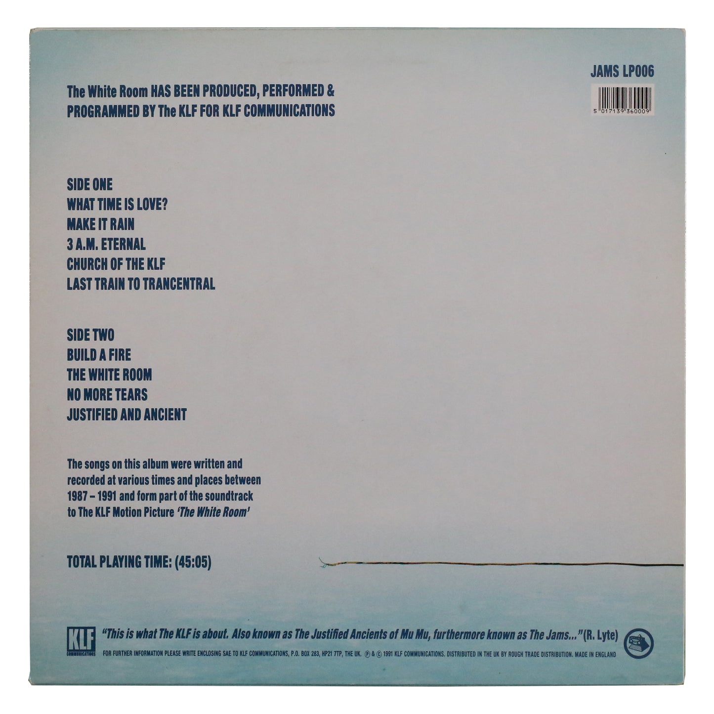 The KLF - The White Room