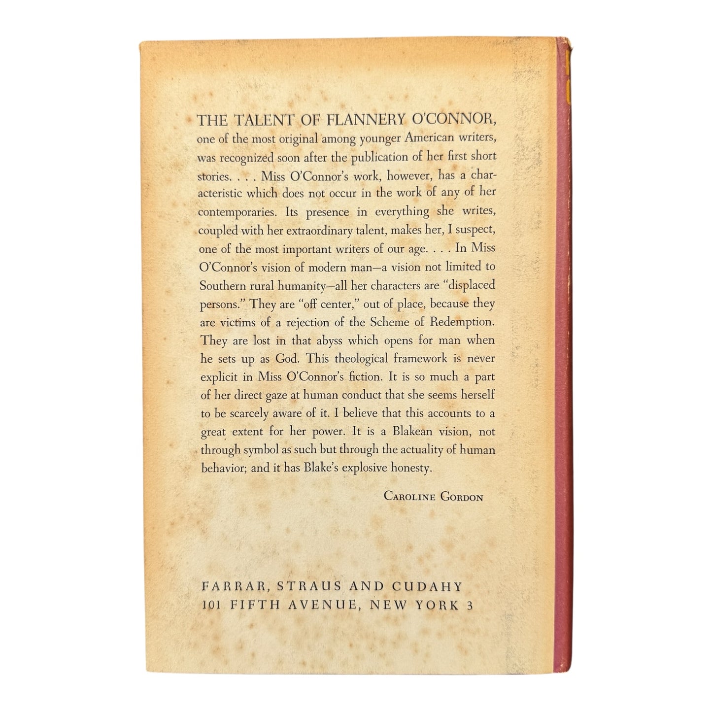 The Violent Bear It Away - Flannery O’Connor