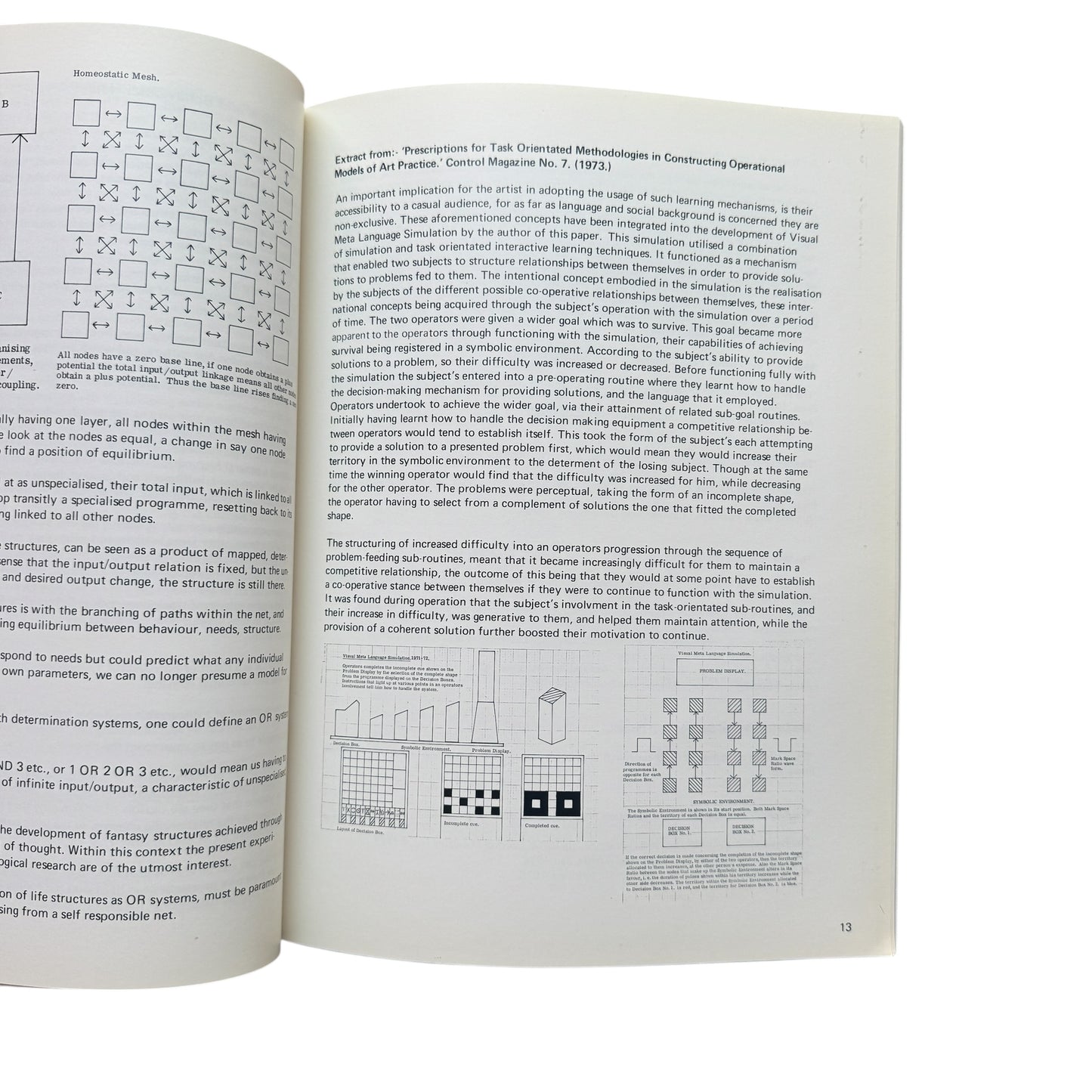 Stephen Willats - Behaviour Parameters