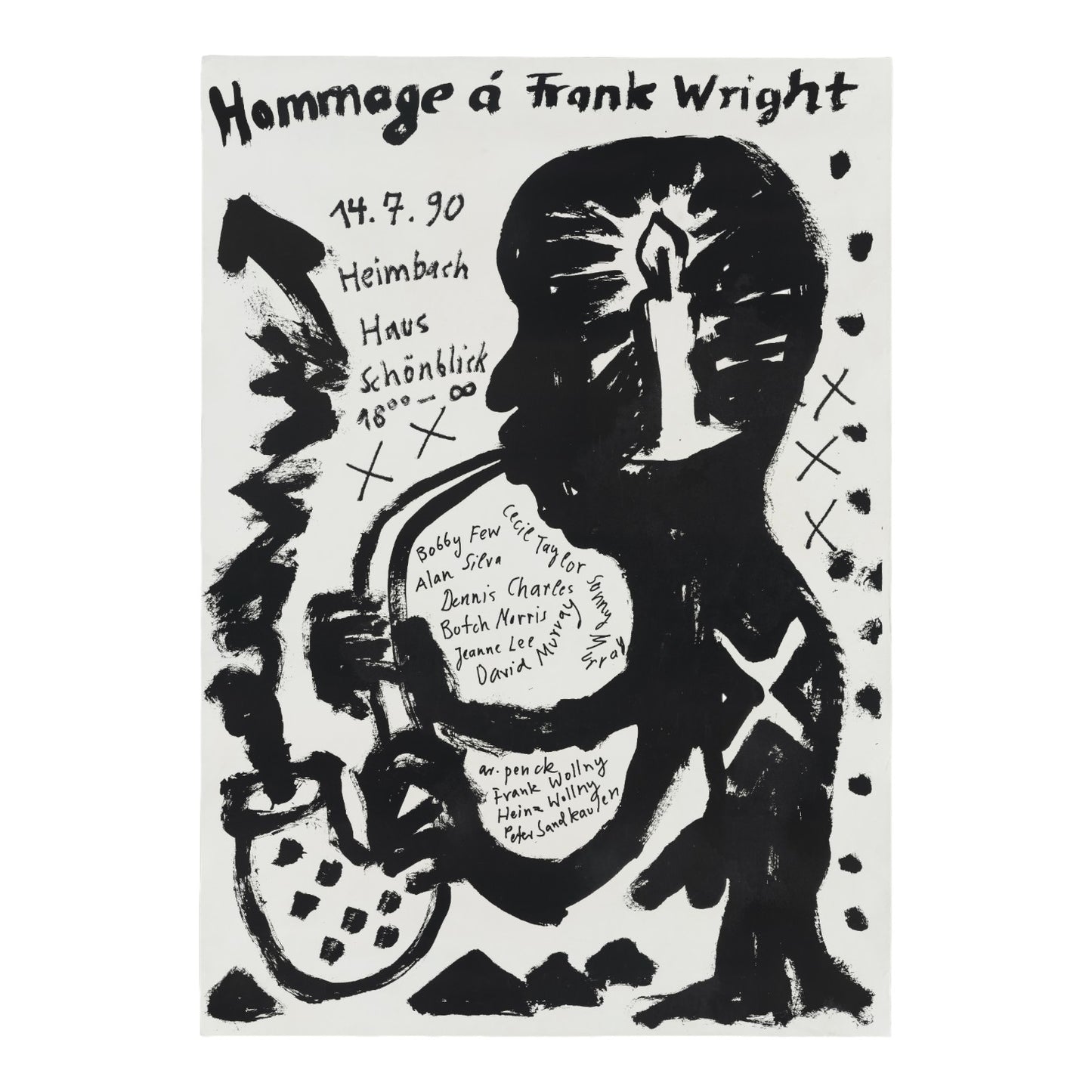 Hommage a Frank Wright Poster