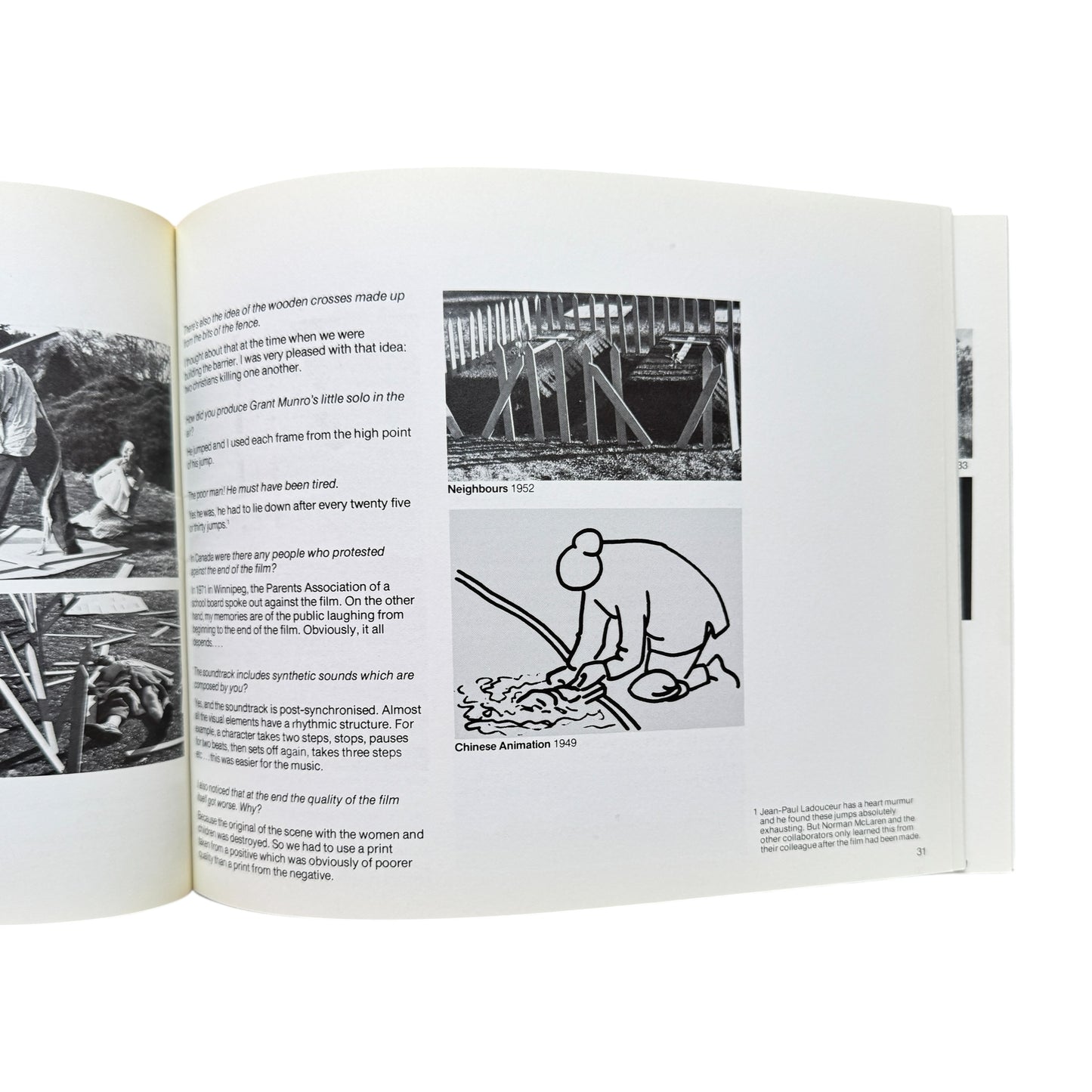 Norman McLaren, Third Eye Centre 1977