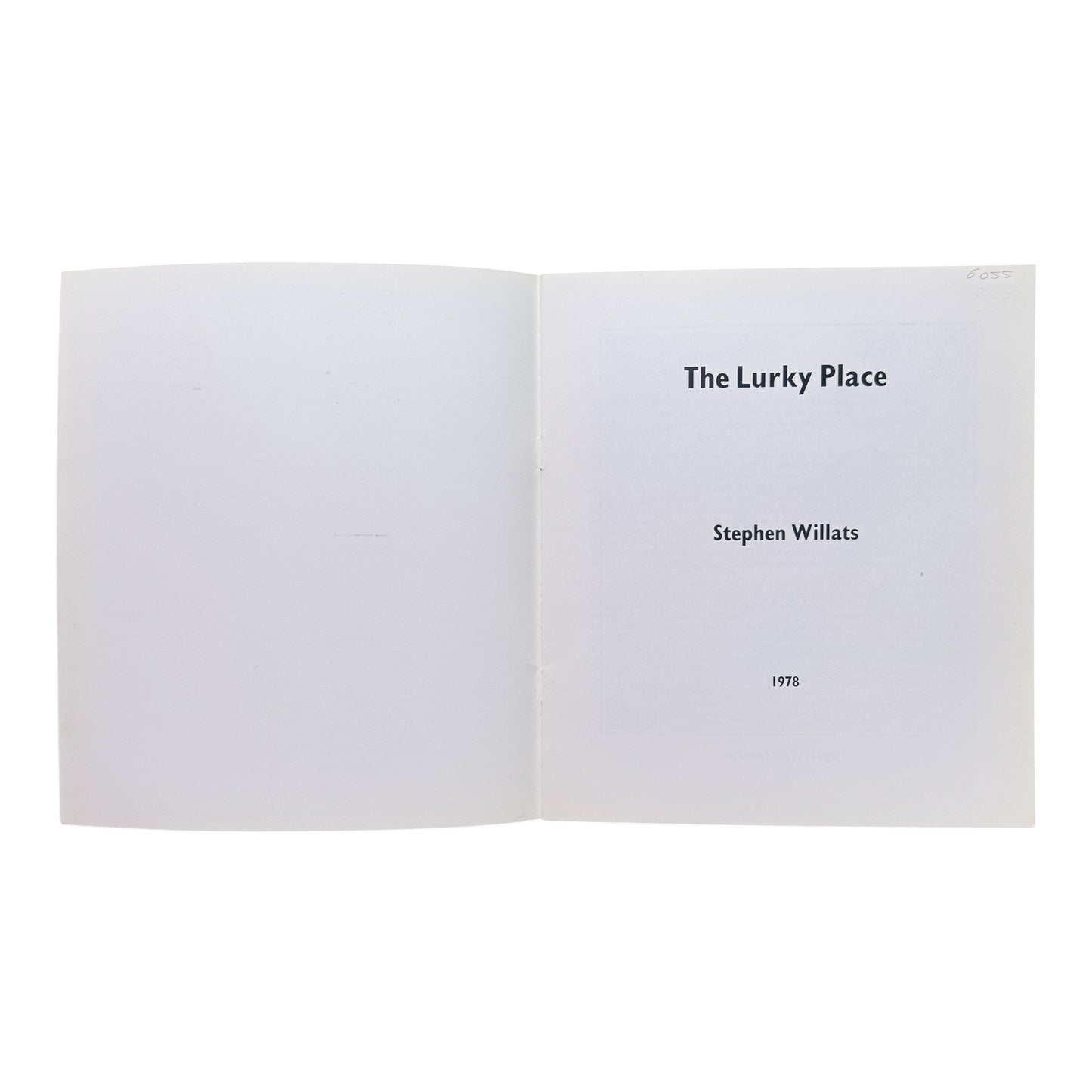 Stephen Willats - The Lurky Place