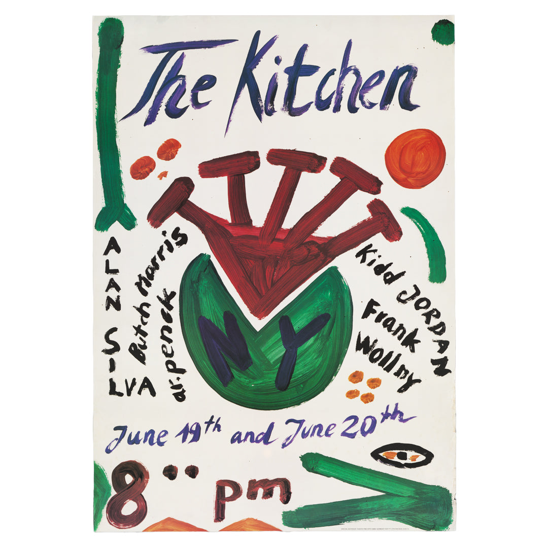 Alan Silva, Butch Morris, A.R. Penck, Kidd Jordan, Frank Wollny – The Kitchen NYC poster