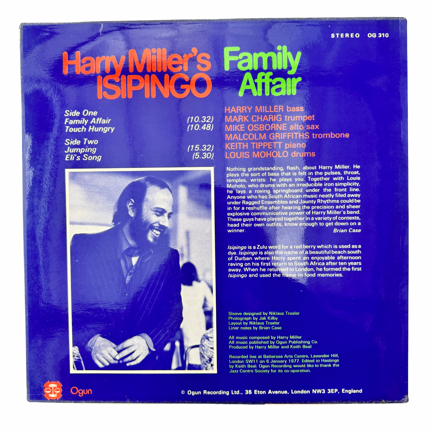 Harry Miller's Isipingo – Family Affair