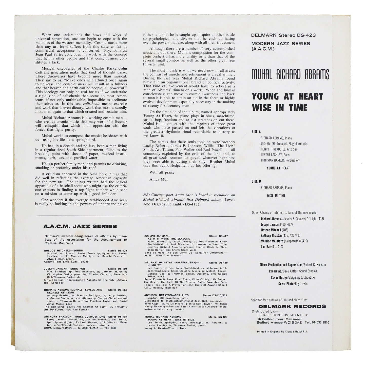 Muhal Richard Abrams - Young At Heart, Wise In Time