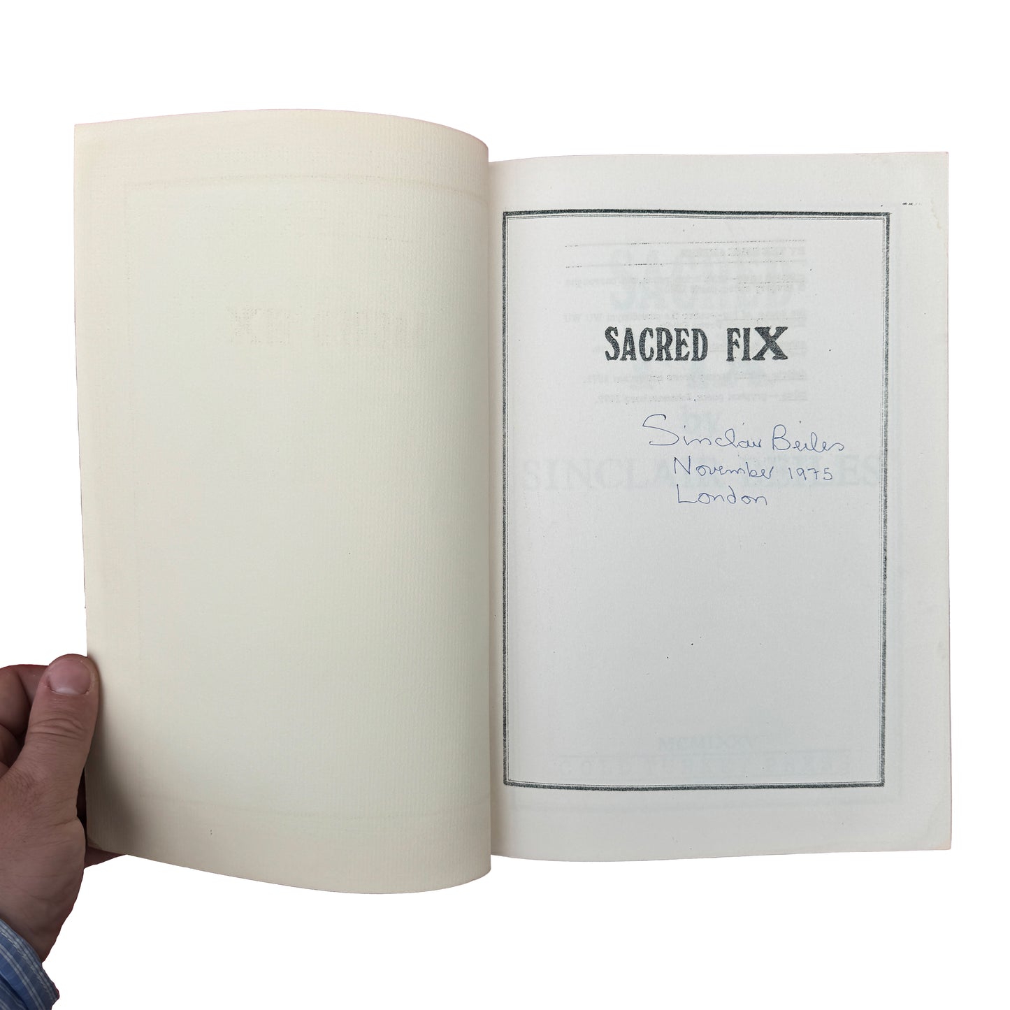 Sinclair Beiles - Sacred Fix