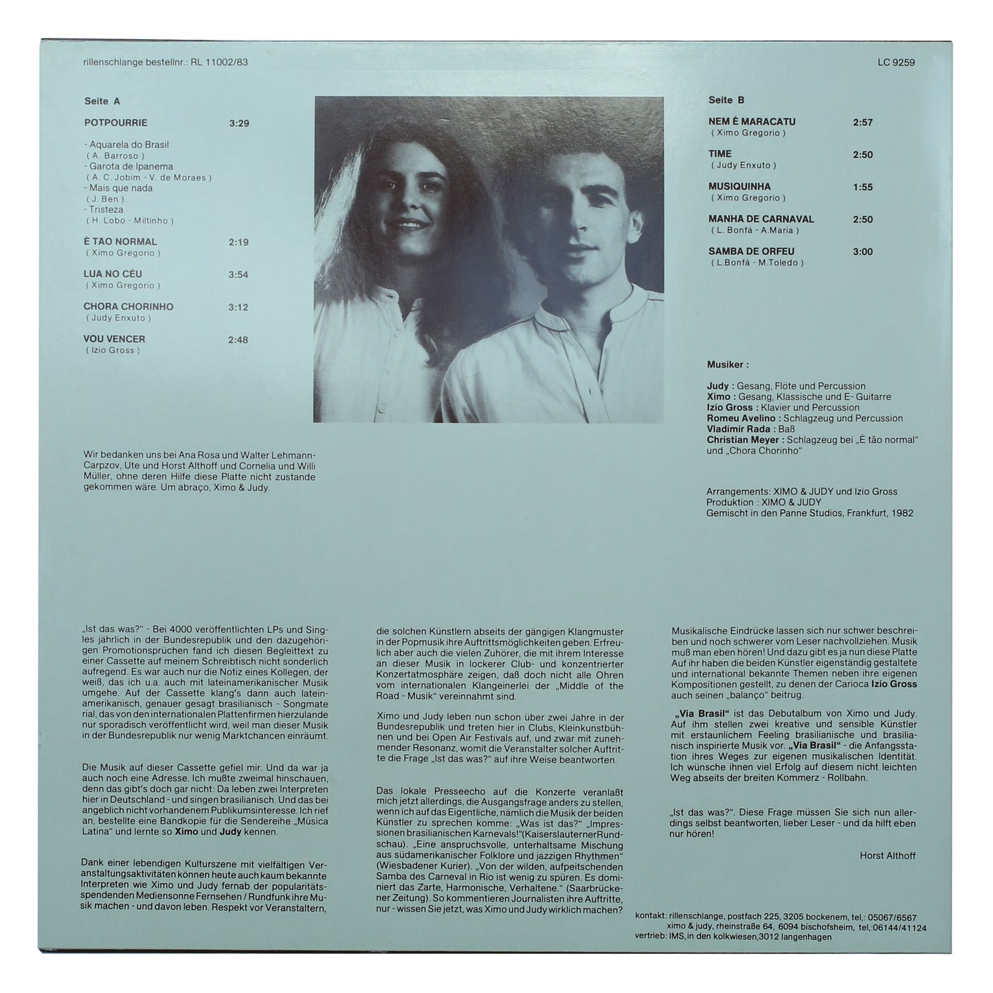 Ximo & Judy - Via Brazil