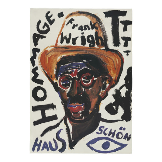 Hommage a Frank Wright Poster Haus Schön