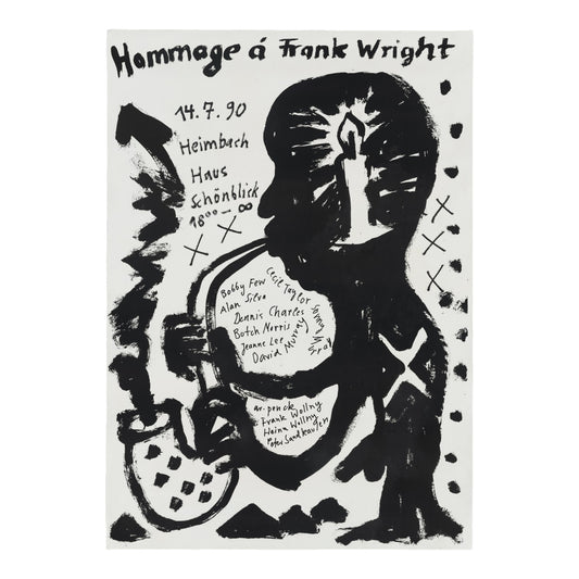 Hommage a Frank Wright Poster