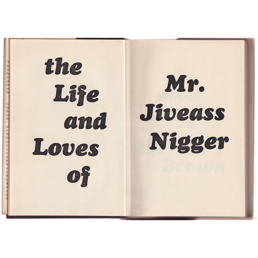 Cecil Brown - The Life and Loves of Mr. Jiveass Nigger