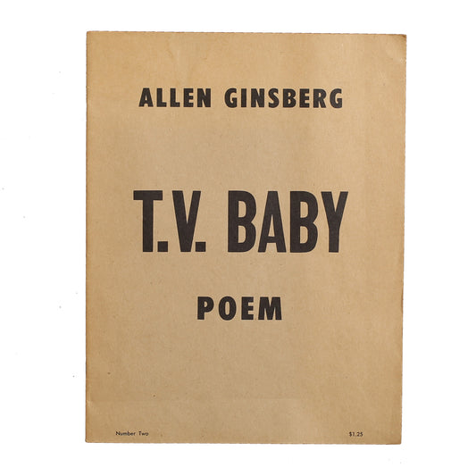 Allen Ginsberg. - T.V. Baby