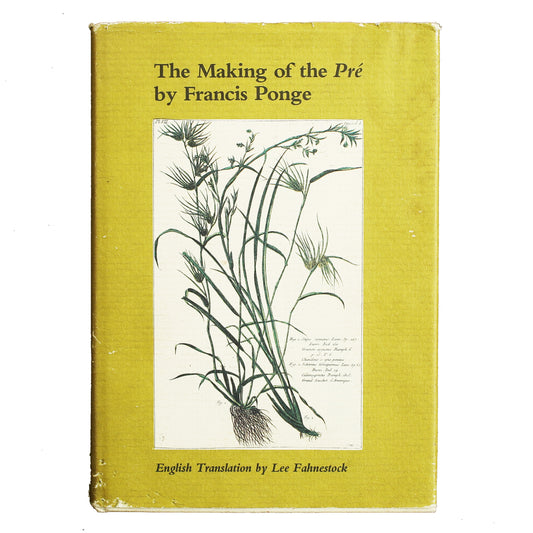 Making of the Pré - Francis Ponge