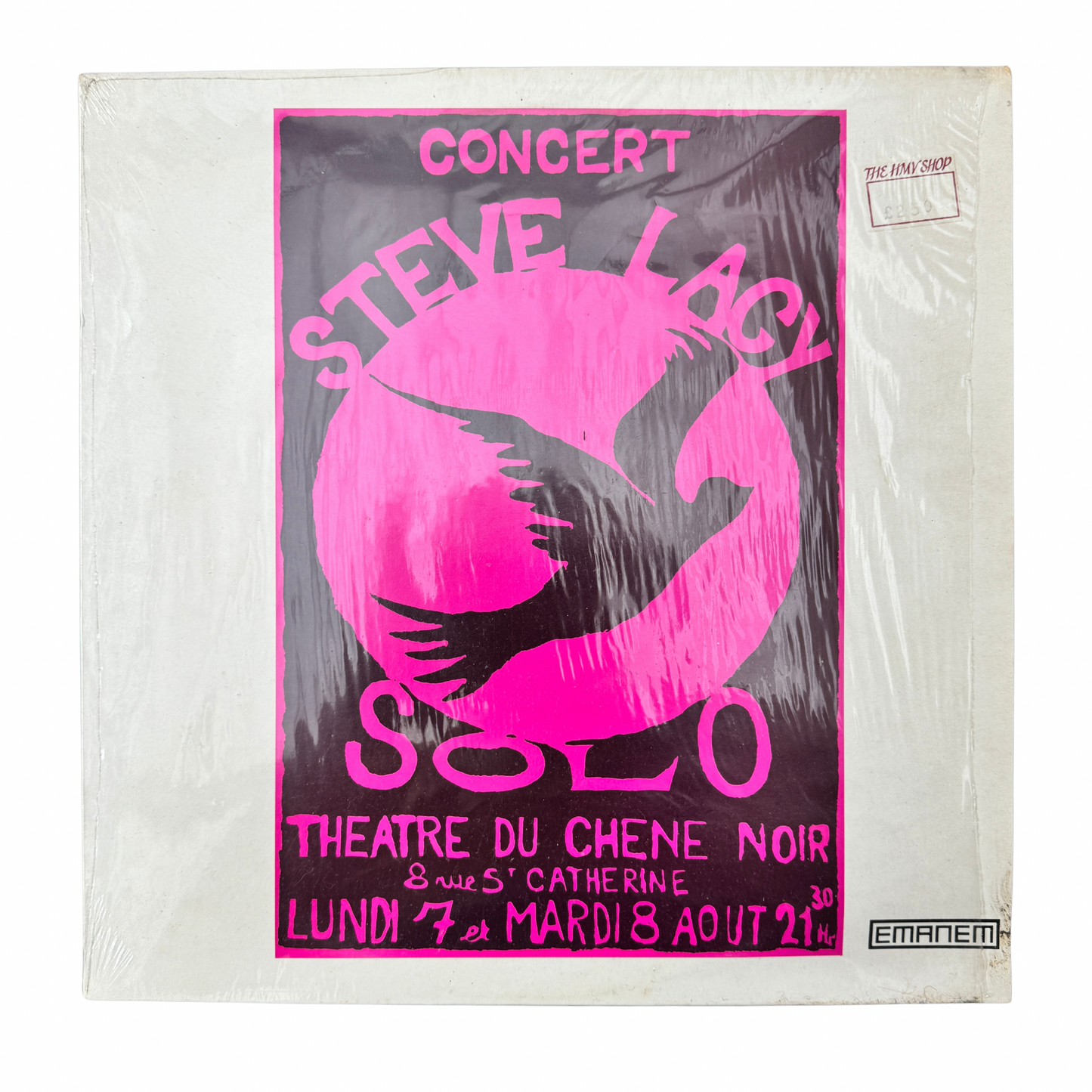 Steve Lacy – Solo - Théâtre Du Chêne Noir