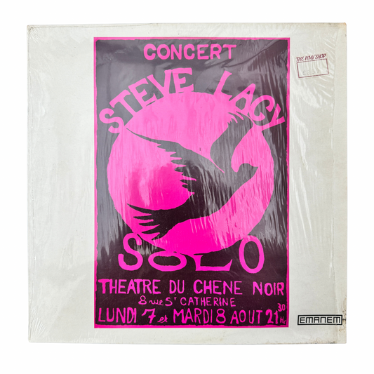 Steve Lacy – Solo - Théâtre Du Chêne Noir
