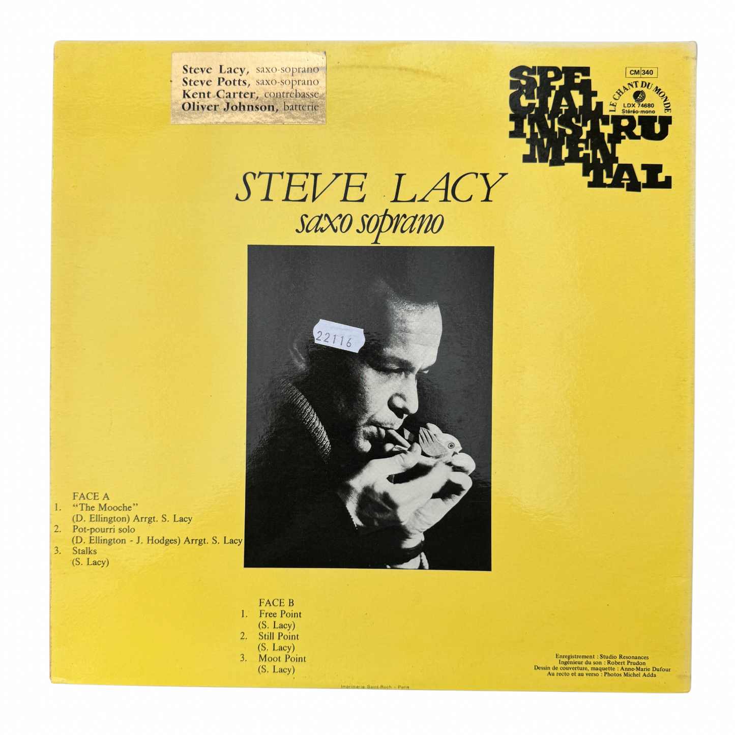 Steve Lacy – Points