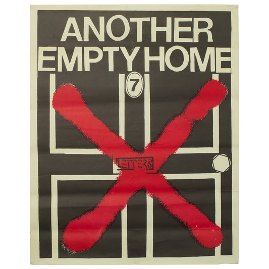 Another Empty Home, 1976, Paddington Printshop Poster