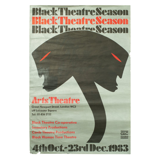 Black Theatre Season 1983 Poster