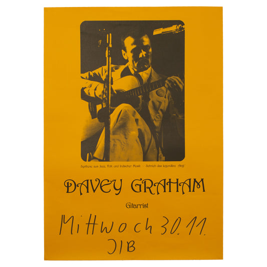 Davey Graham, 1977 Poster