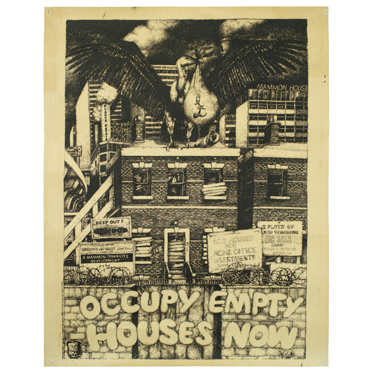 Occupy Empty Houses Now, 1976 Poster